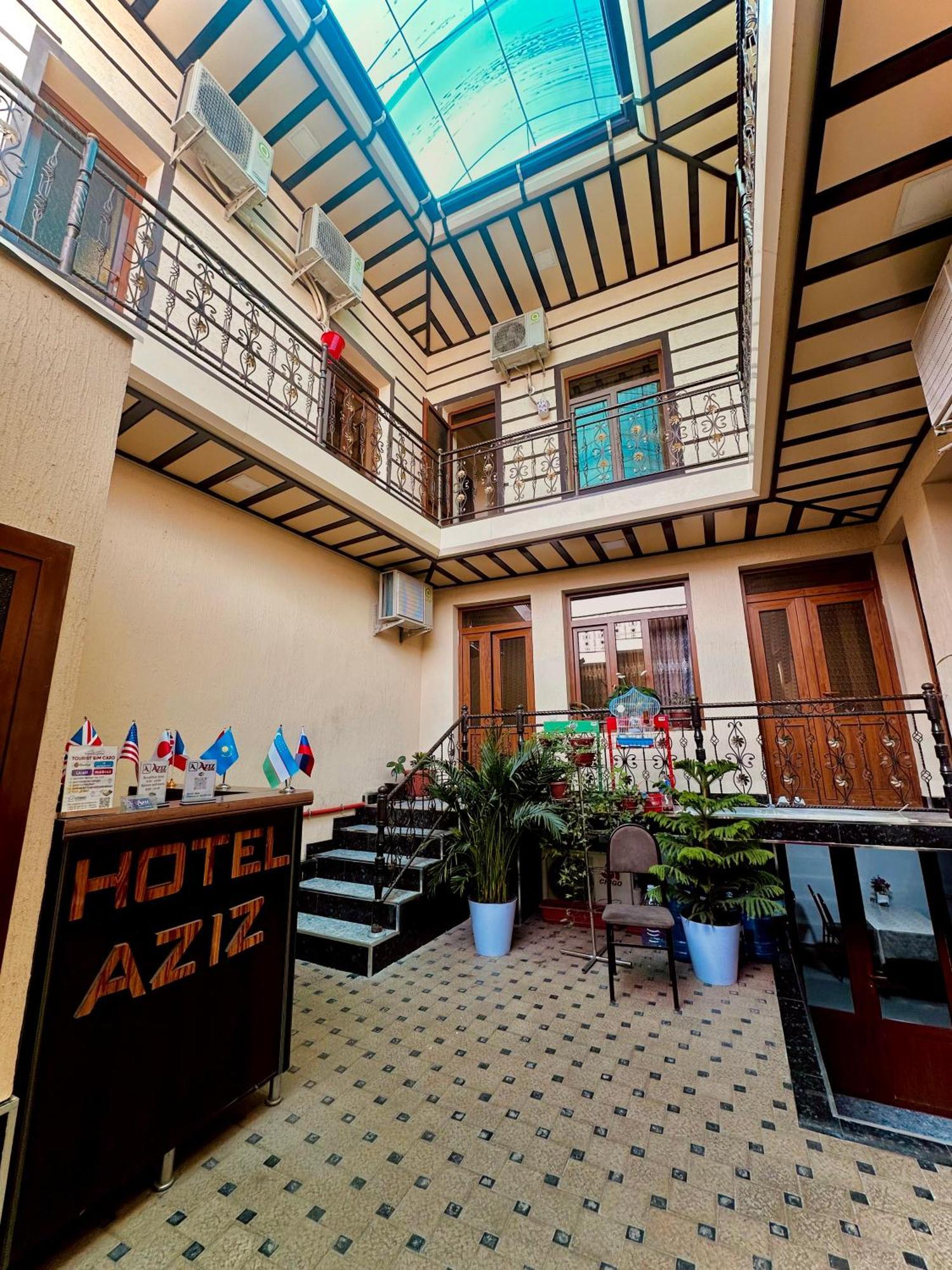 סמרקנד Aziz Hotel מראה חיצוני תמונה